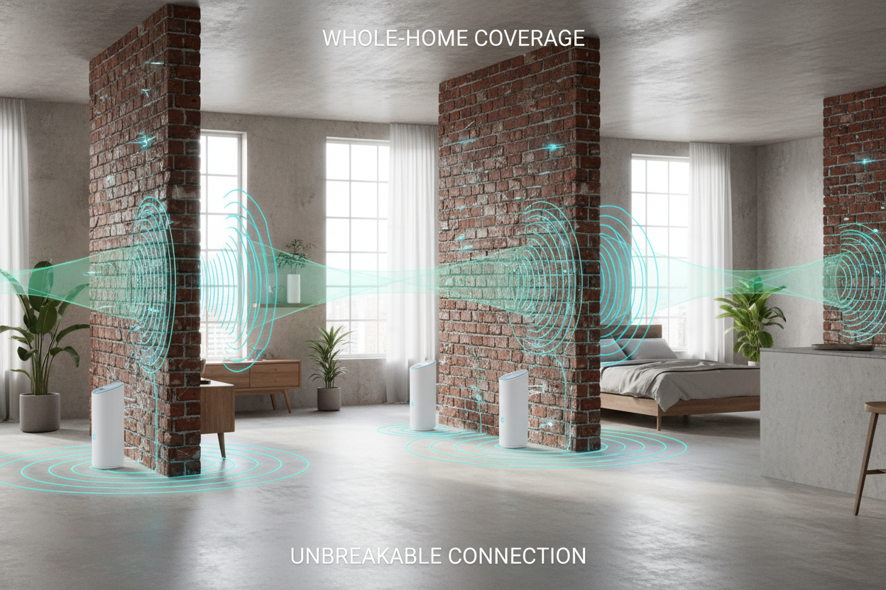 Top Mesh WiFi Systems for Thick Walls – ZBTWIFI