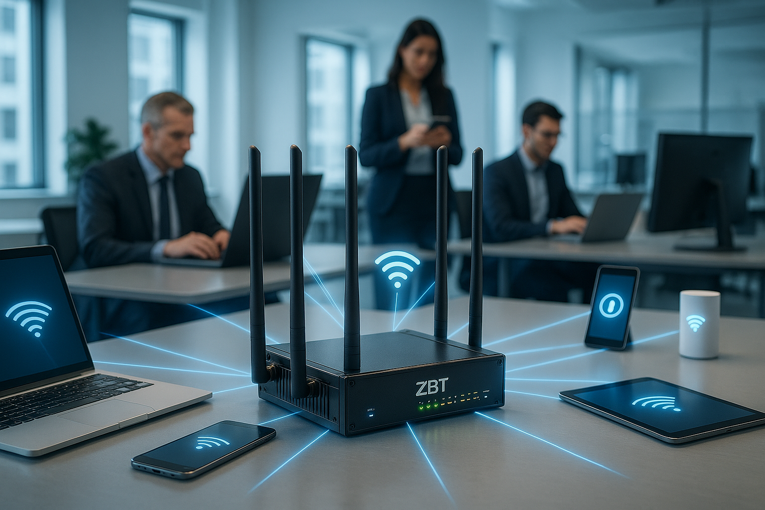 How a zbtwifi Router Keeps Your Business Connected