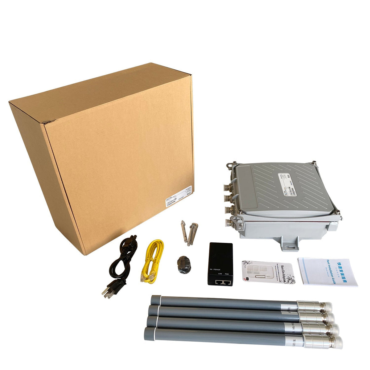 Z8102AX-M2-H 5G Outdoor CPE: WiFi 6, IP67 & OpenWRT for Enterprise Networks