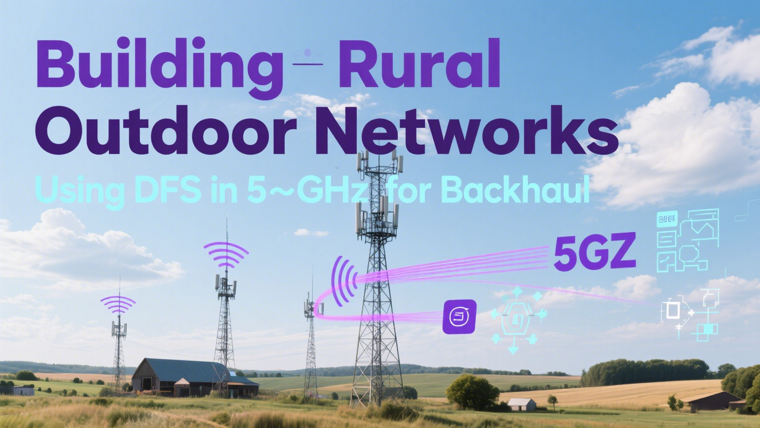Building Rural Outdoor Networks Using DFS in 5 GHz for Backhaul - ZBTWIFI
