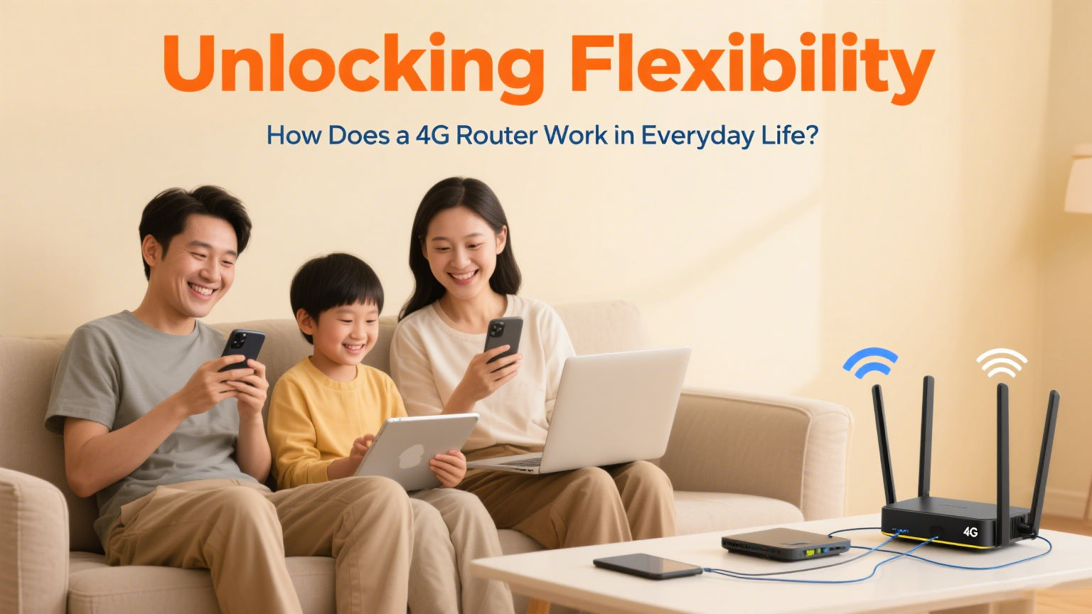 Unlocking Flexibility: How Does a 4G Router Work in Everyday Life ...