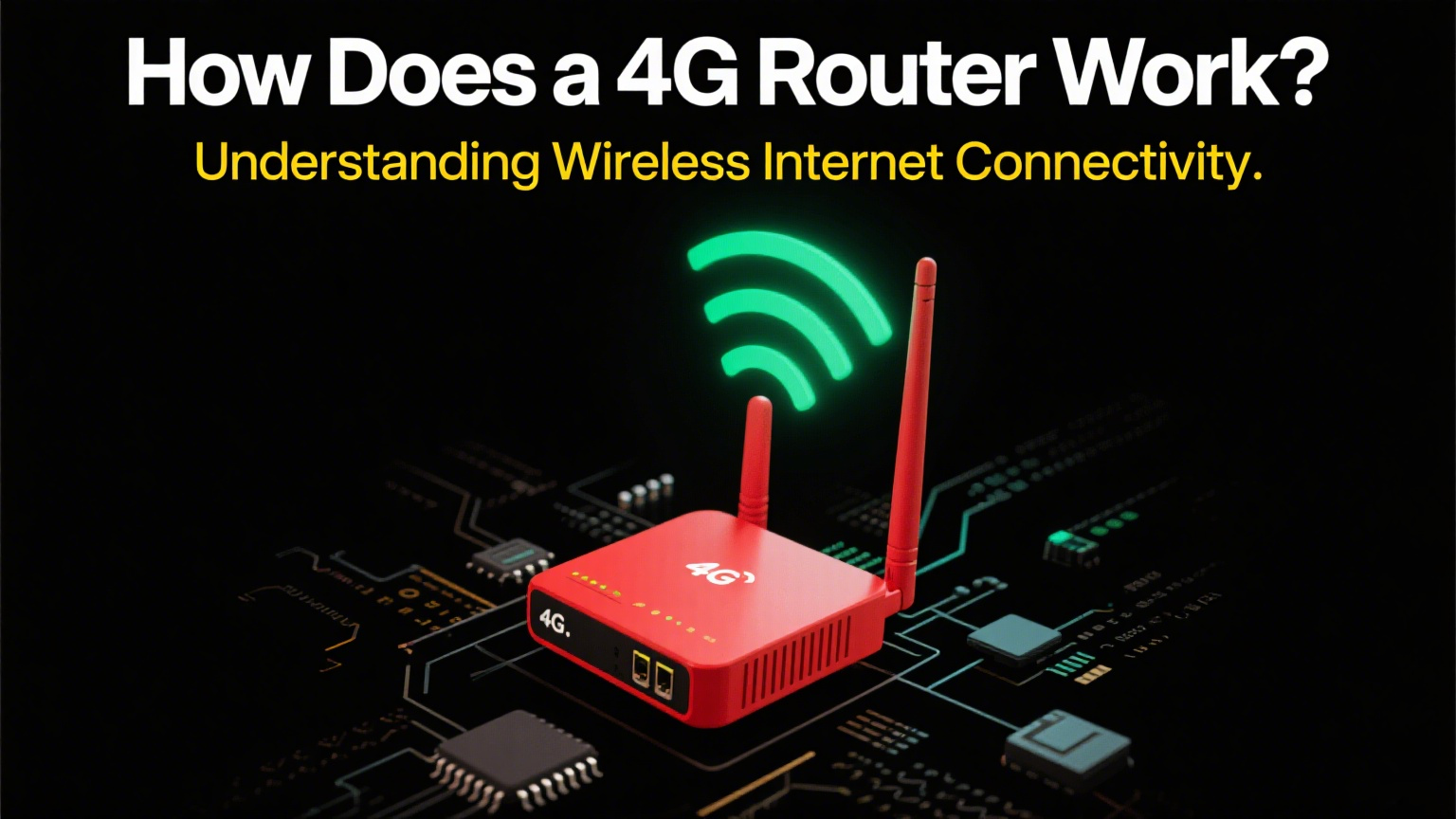 How Does a 4G Router Work? Understanding Wireless Internet Connectivit ...