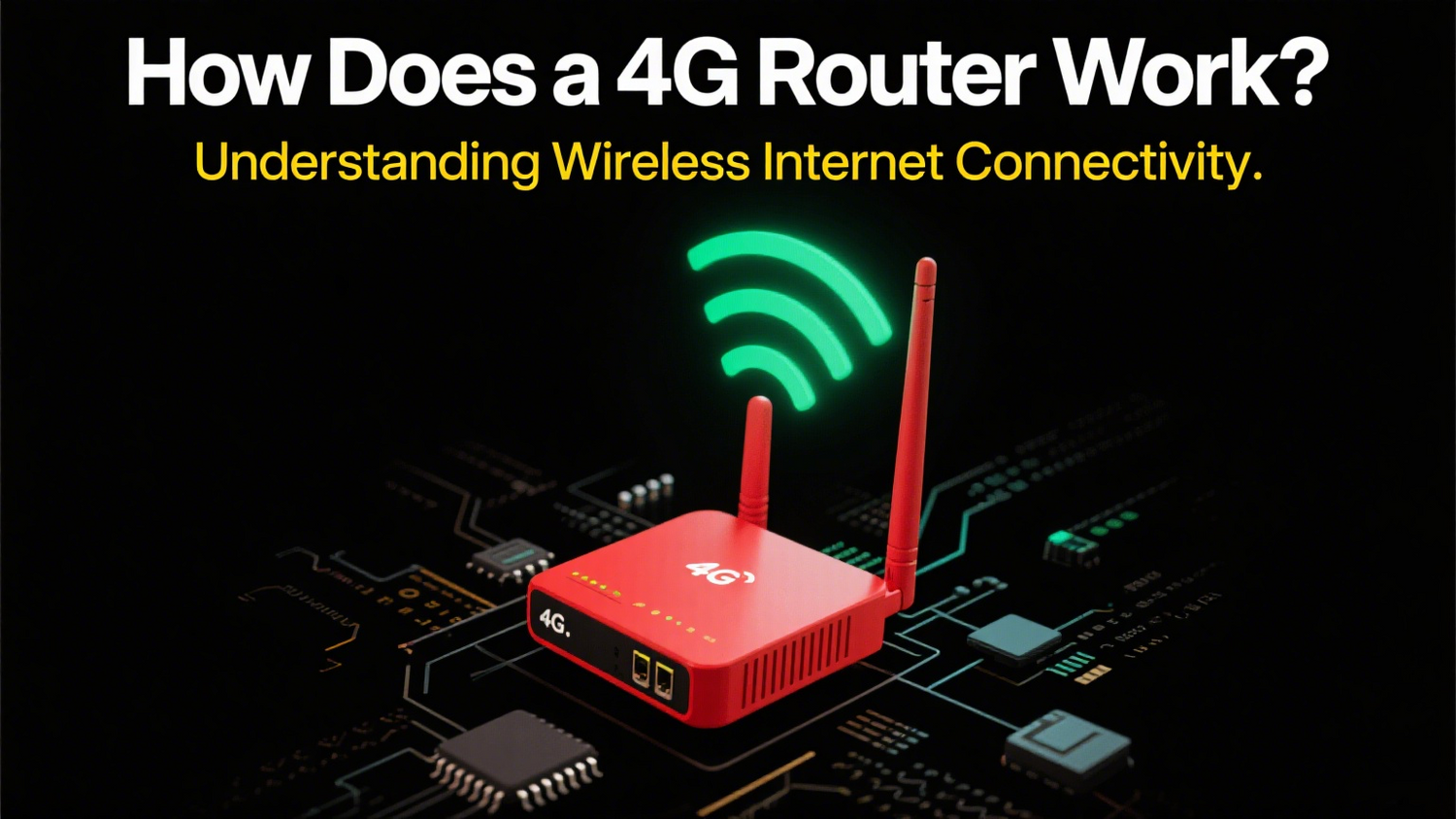 How Does a 4G Router Work? Understanding Wireless Internet Connectivity - ZBTWIFI