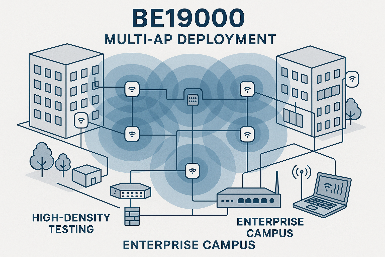 BE19000 Multi-AP Deployment Guide: High-Density Enterprise & Campus Te ...