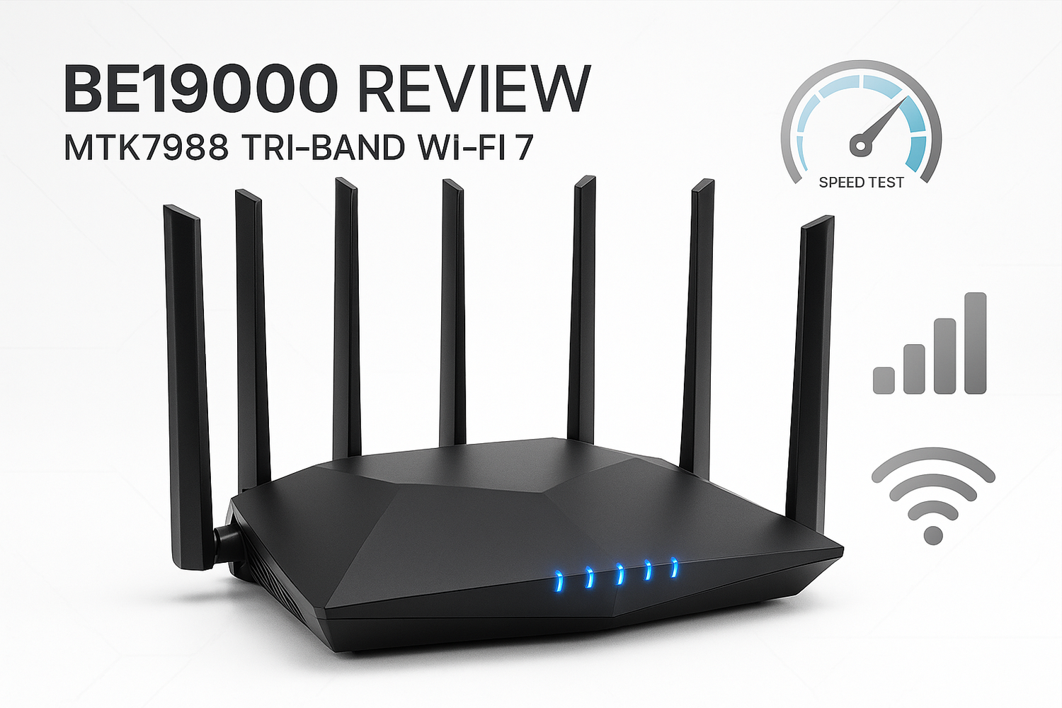 BE19000 Review: MTK7988 Tri-Band Wi-Fi 7 Router Performance Tested