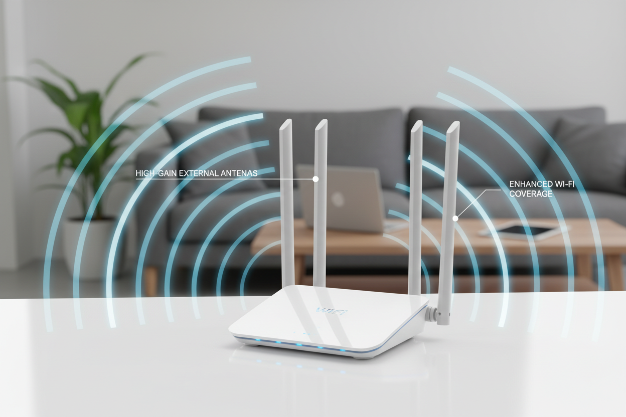 Boost Wi-Fi with External Antenna for Wireless Internet