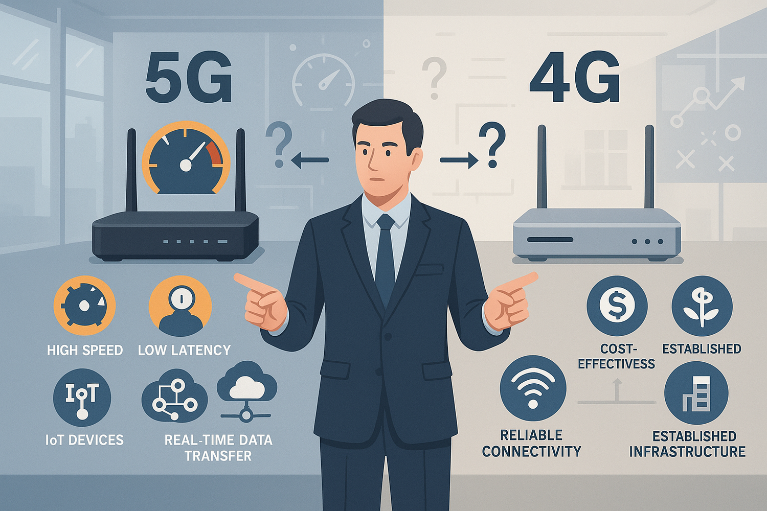 Choosing Between 5G and 4G Routers: A Strategic Guide for Businesses - ZBTWIFI