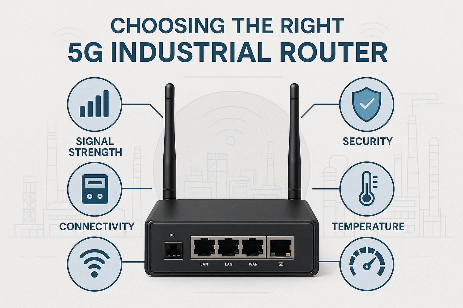 Choosing the Right 5G Industrial Router! - ZBTWIFI