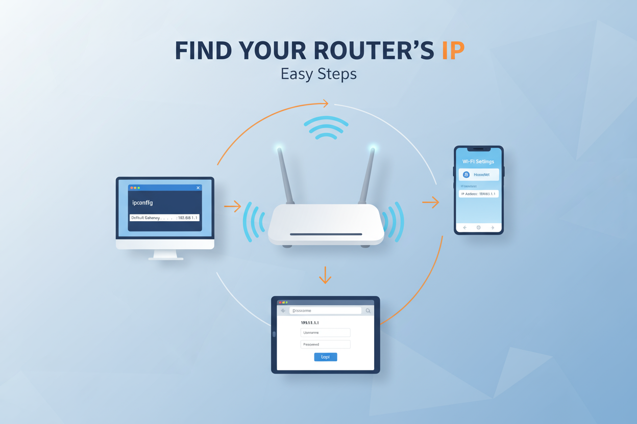 Easy Steps to Locate Your Router's IP Address – ZBTWIFI