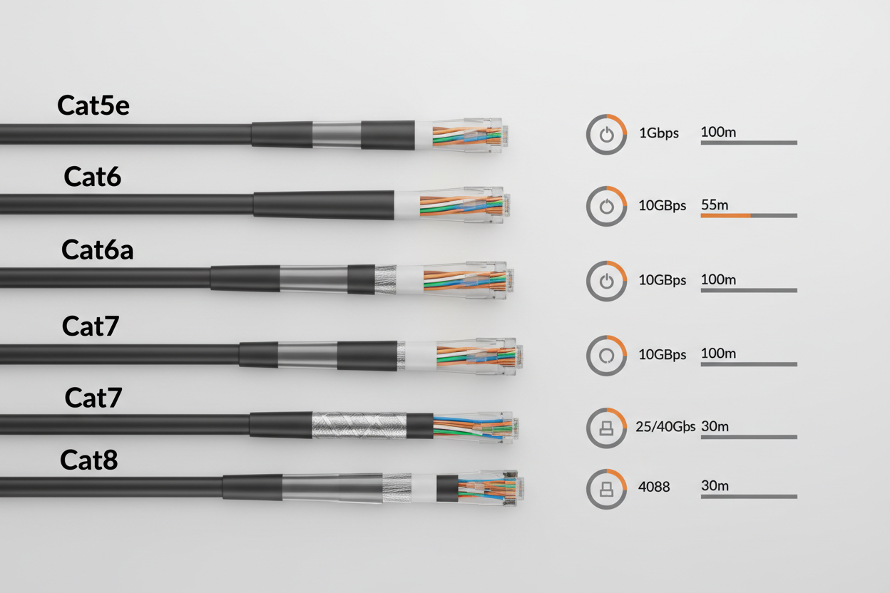 Ethernet Cable Types: Choosing the Right Cable – ZBTWIFI