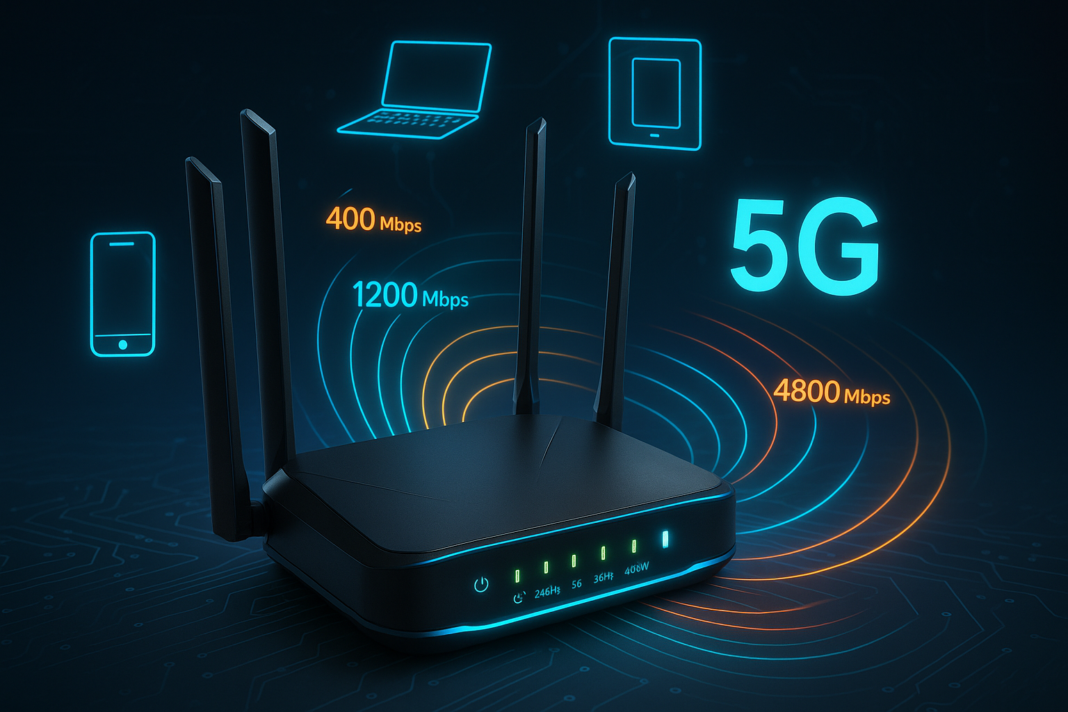 Experience Next-Level Connectivity: The Power of a Three Band 5G Route ...