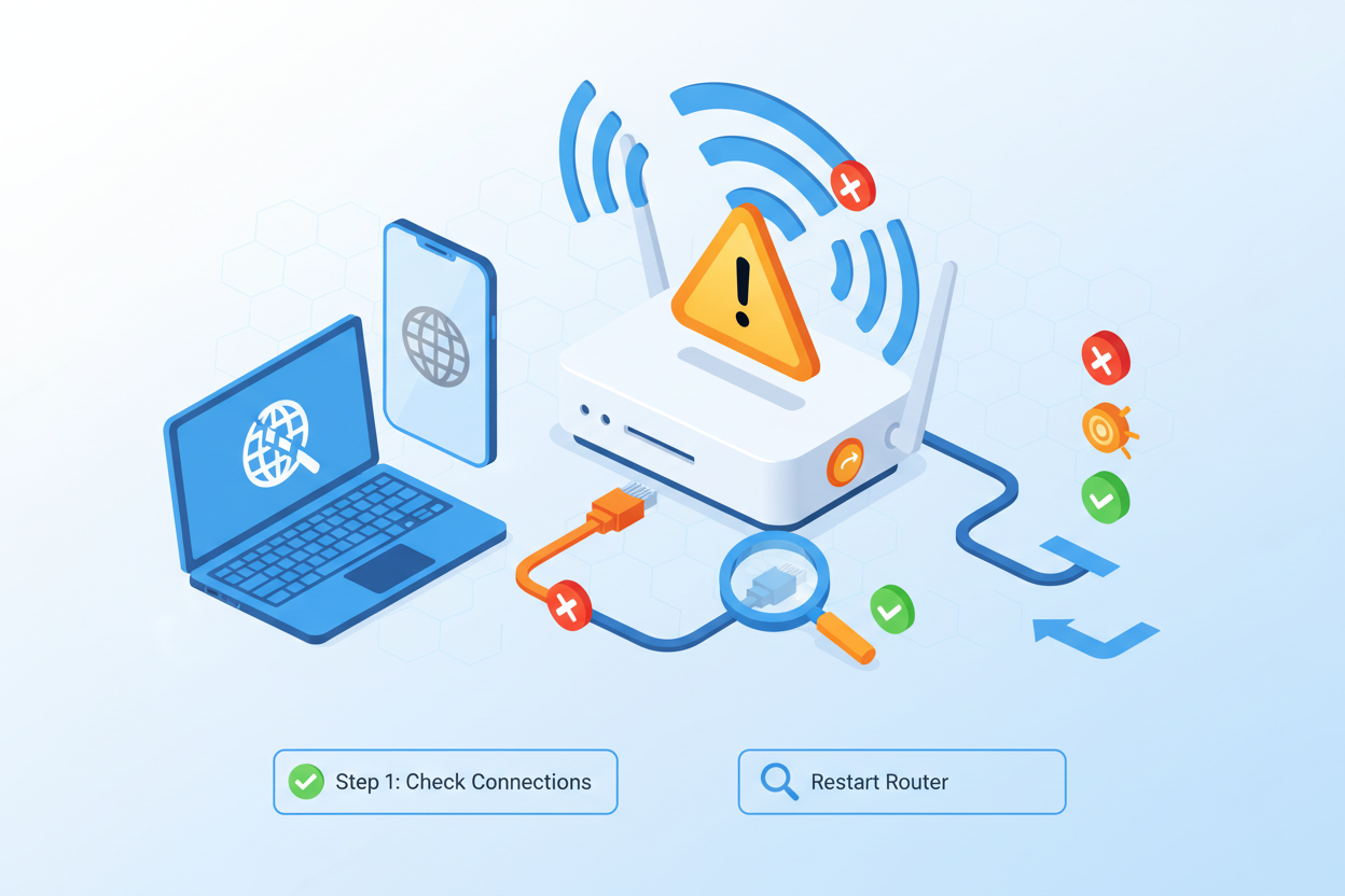 Fix 'Connected Without Internet': Troubleshooting Guide