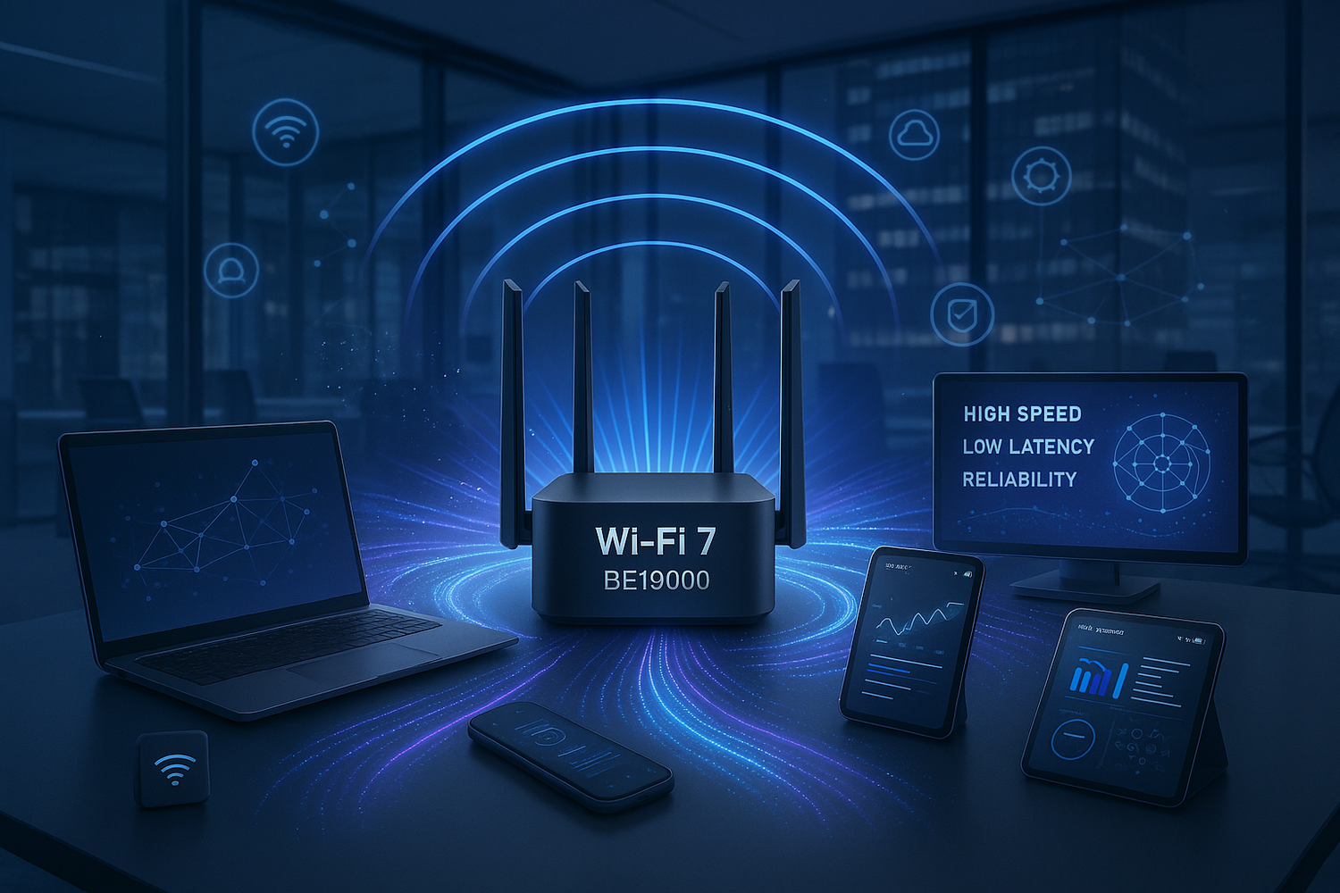 Future-Proof Your Enterprise Network: Why Wi-Fi 7 and BE19000 Are Essential
