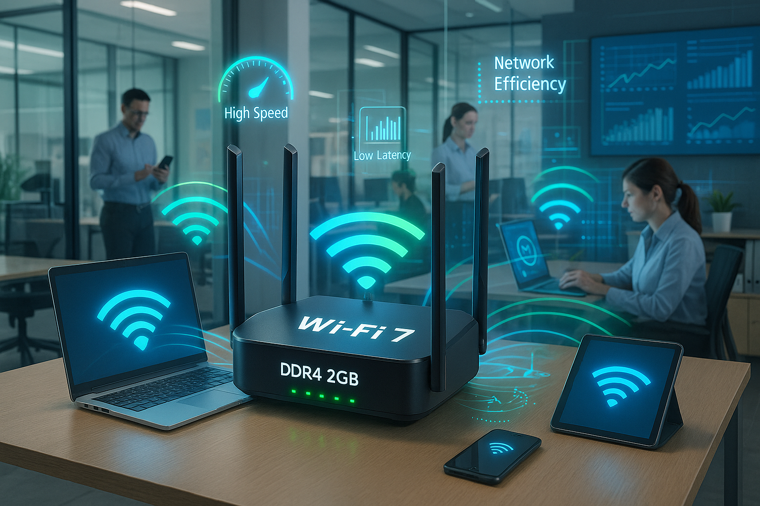 How DDR4 2GB WiFi 7 Routers Revolutionize Small Office and Business Ne ...