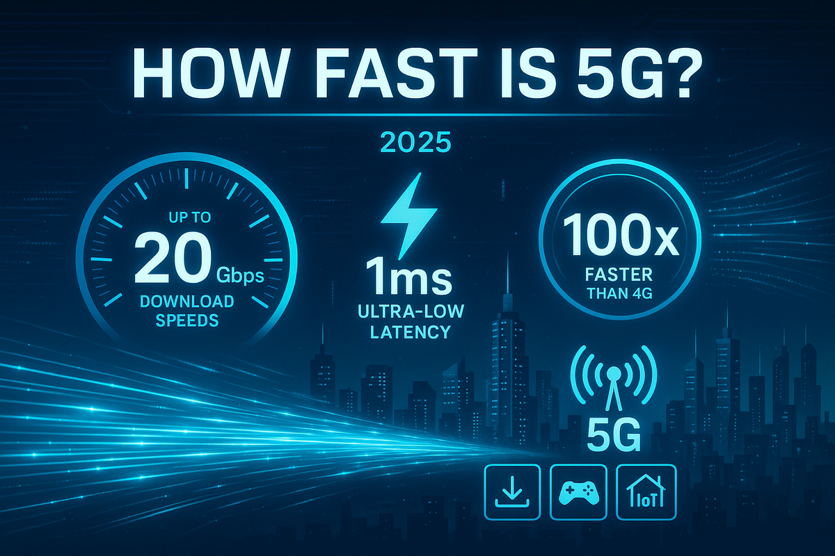 How Fast Is 5G in 2025? Real-World Speeds Explained – ZBTWIFI
