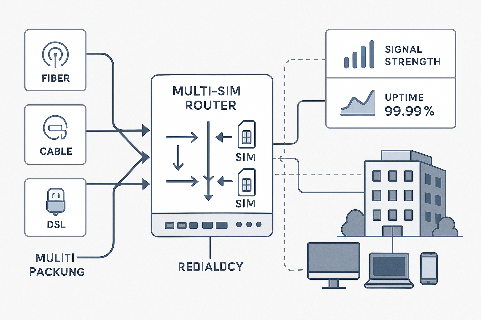 How Multi-WAN & Multi-SIM Routers Boost Enterprise Network Reliability ...