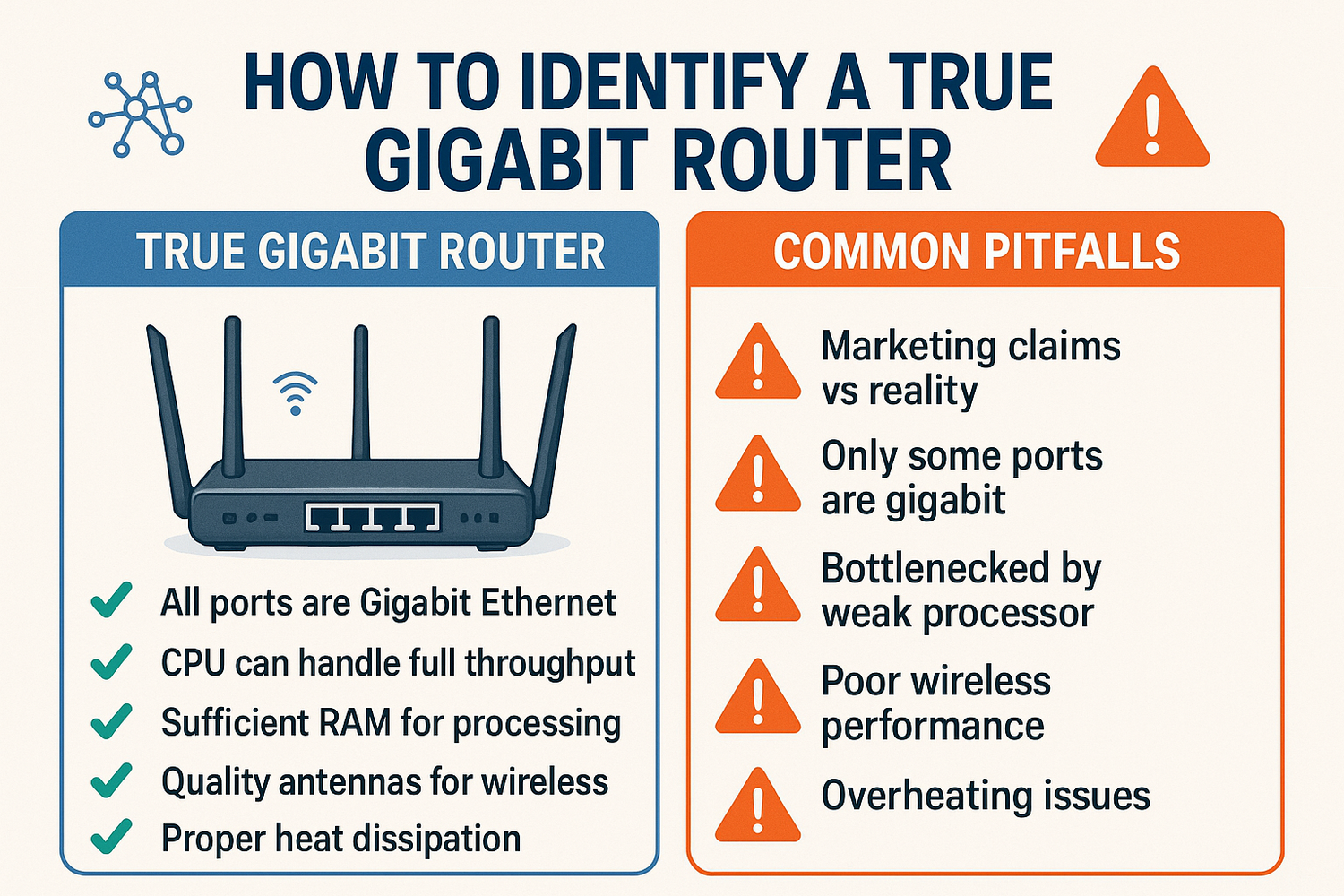 How to Identify a True Gigabit Router: Avoid These Common Pitfalls ...