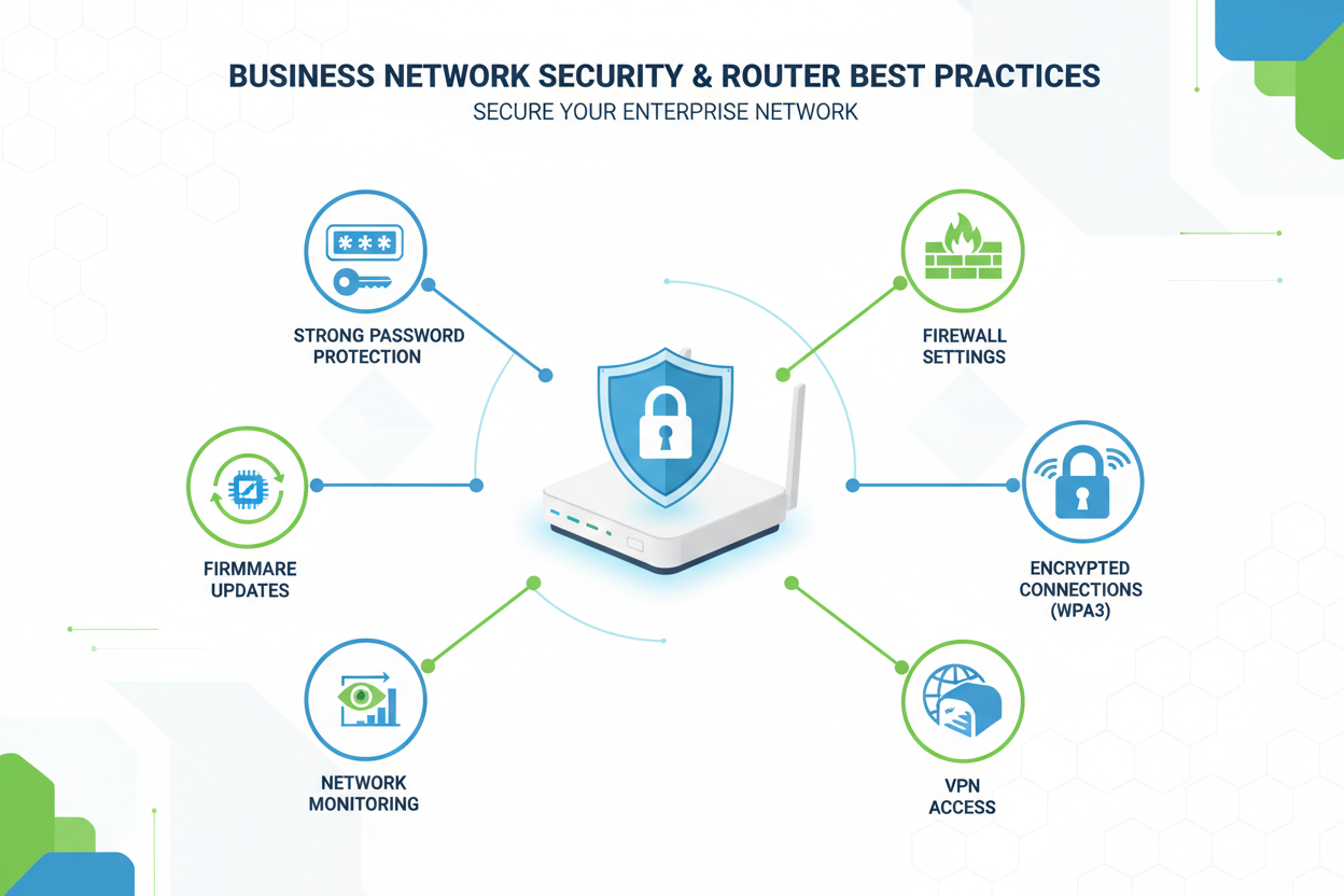 Stunning Securing A Home Router For Multiple Businesses image