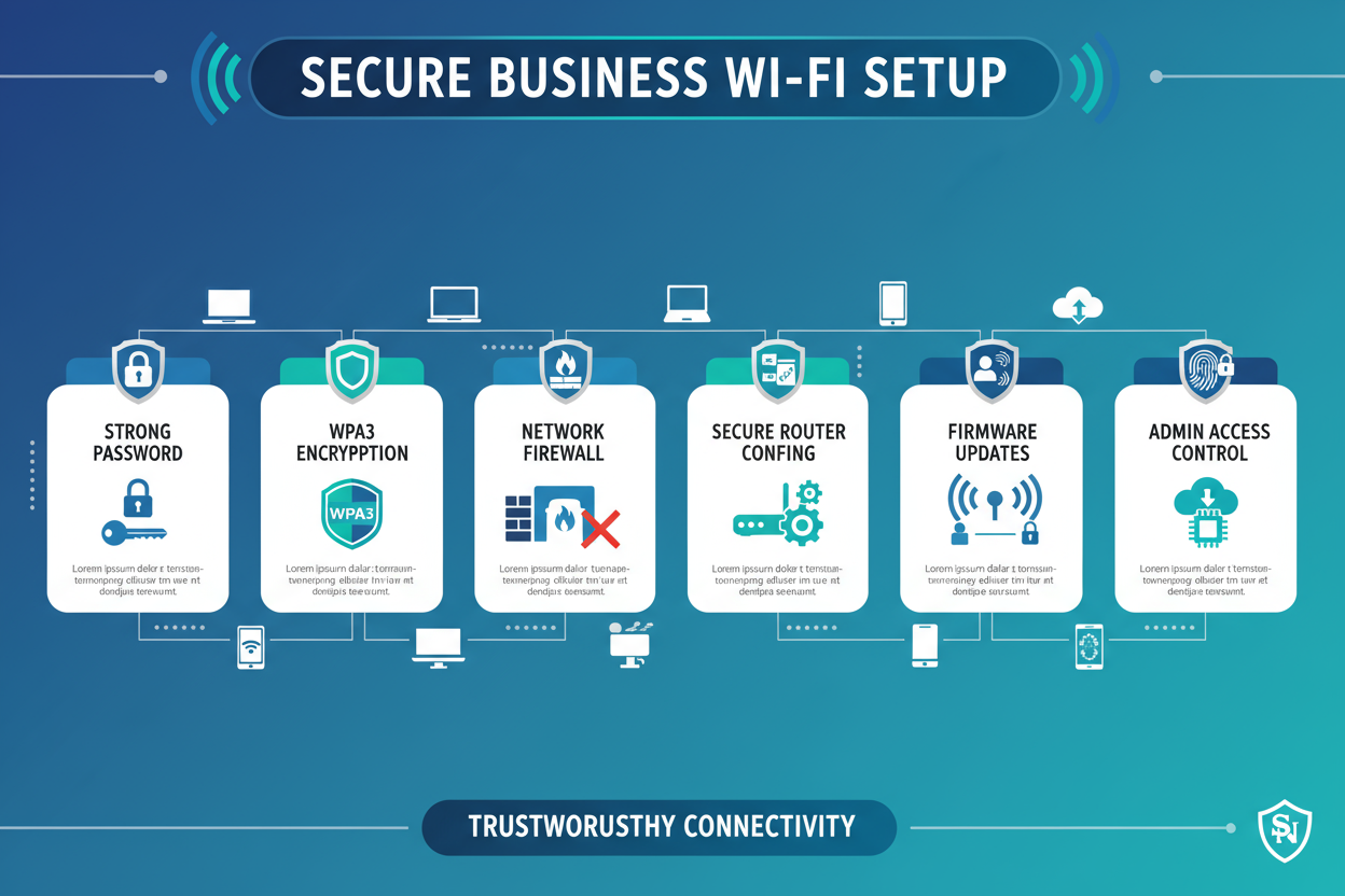 Secure Setup Network How to Set Up a Secure Wi-Fi Network for Your Business – ZBTWIFI