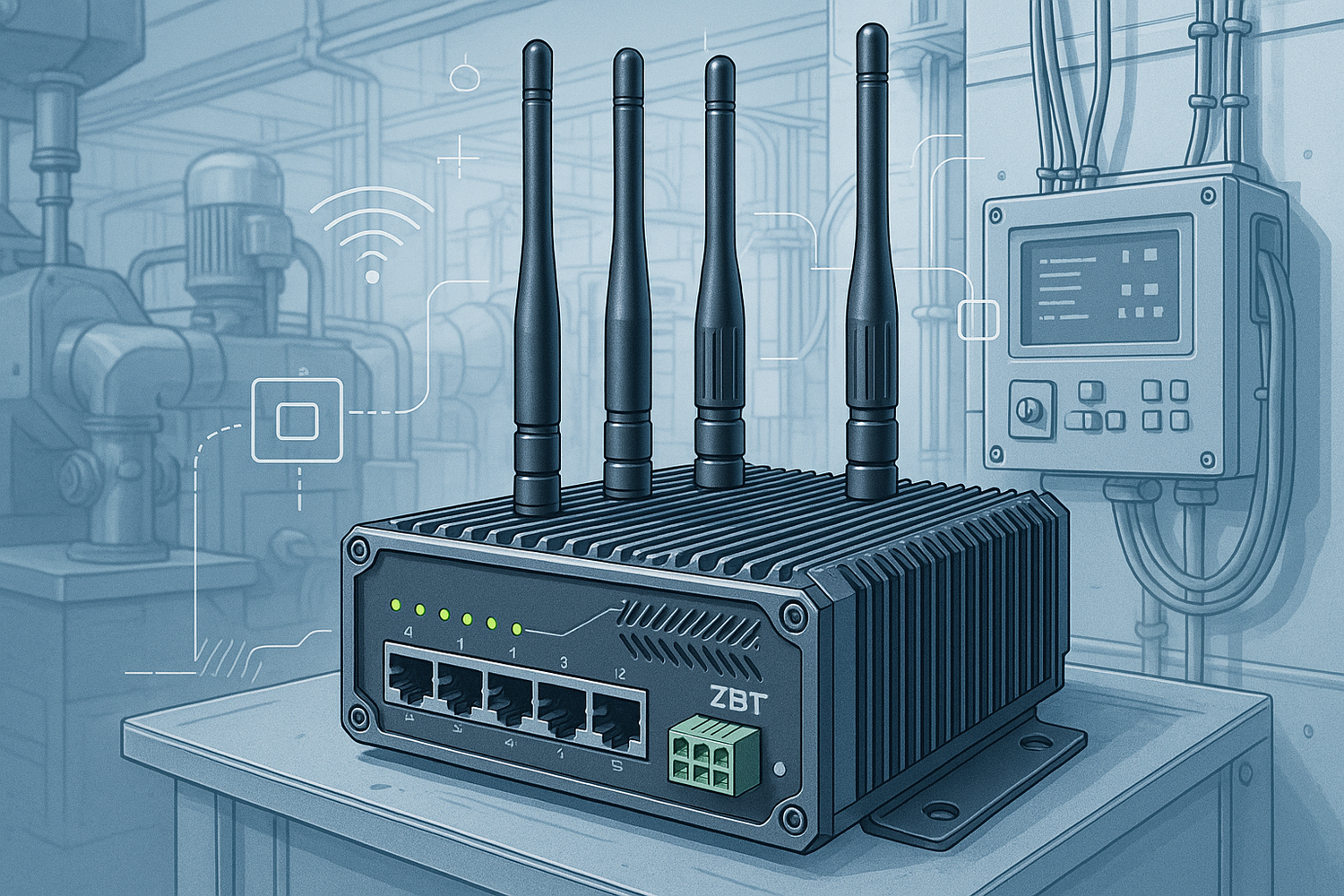 Industrial Routers: What Sets Them Apart? A Look into ZBT Industrial Routers - ZBTWIFI