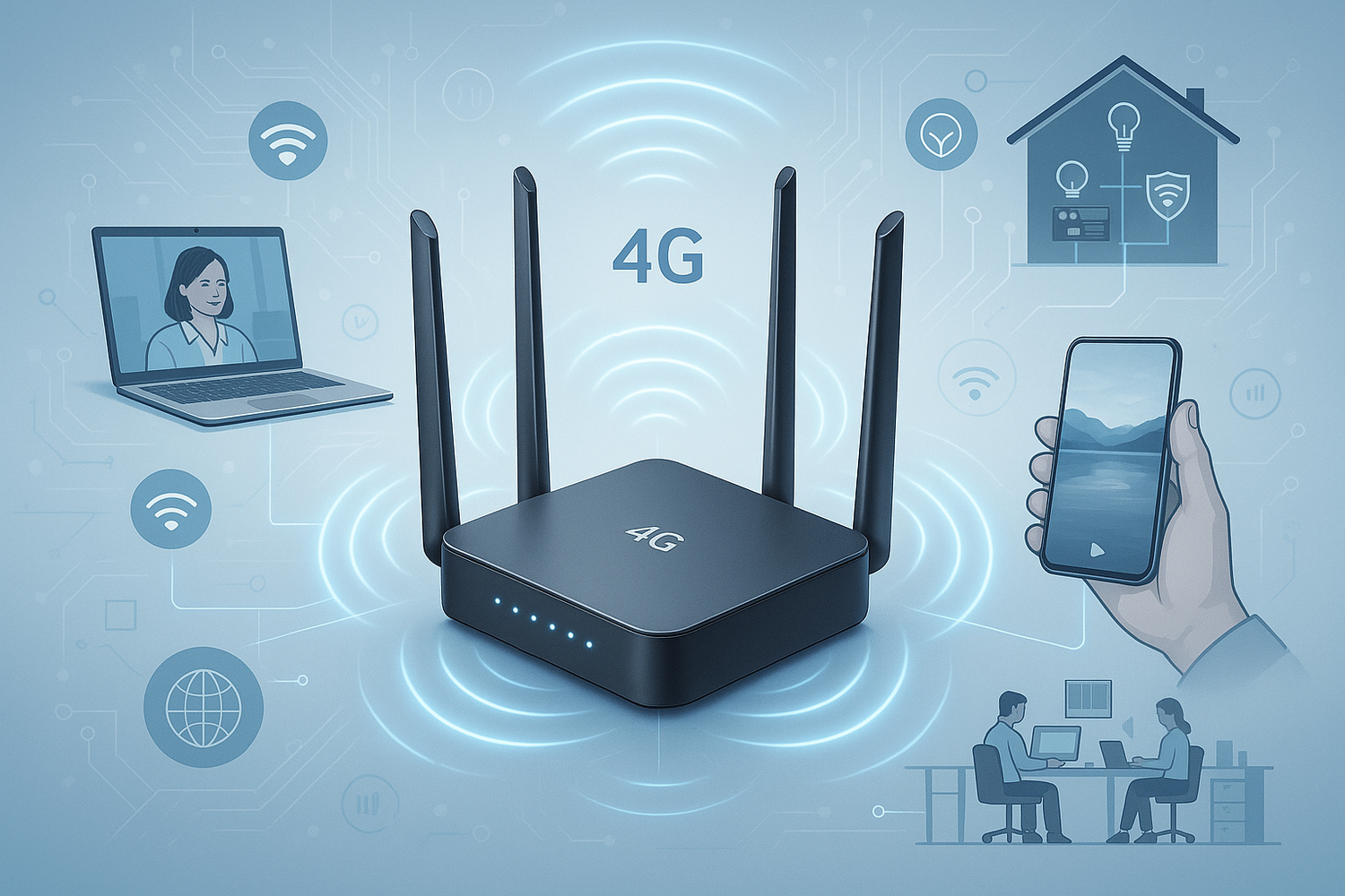 Maximizing Connectivity: Practical Uses and Setup of a 4G Router - ZBTWIFI