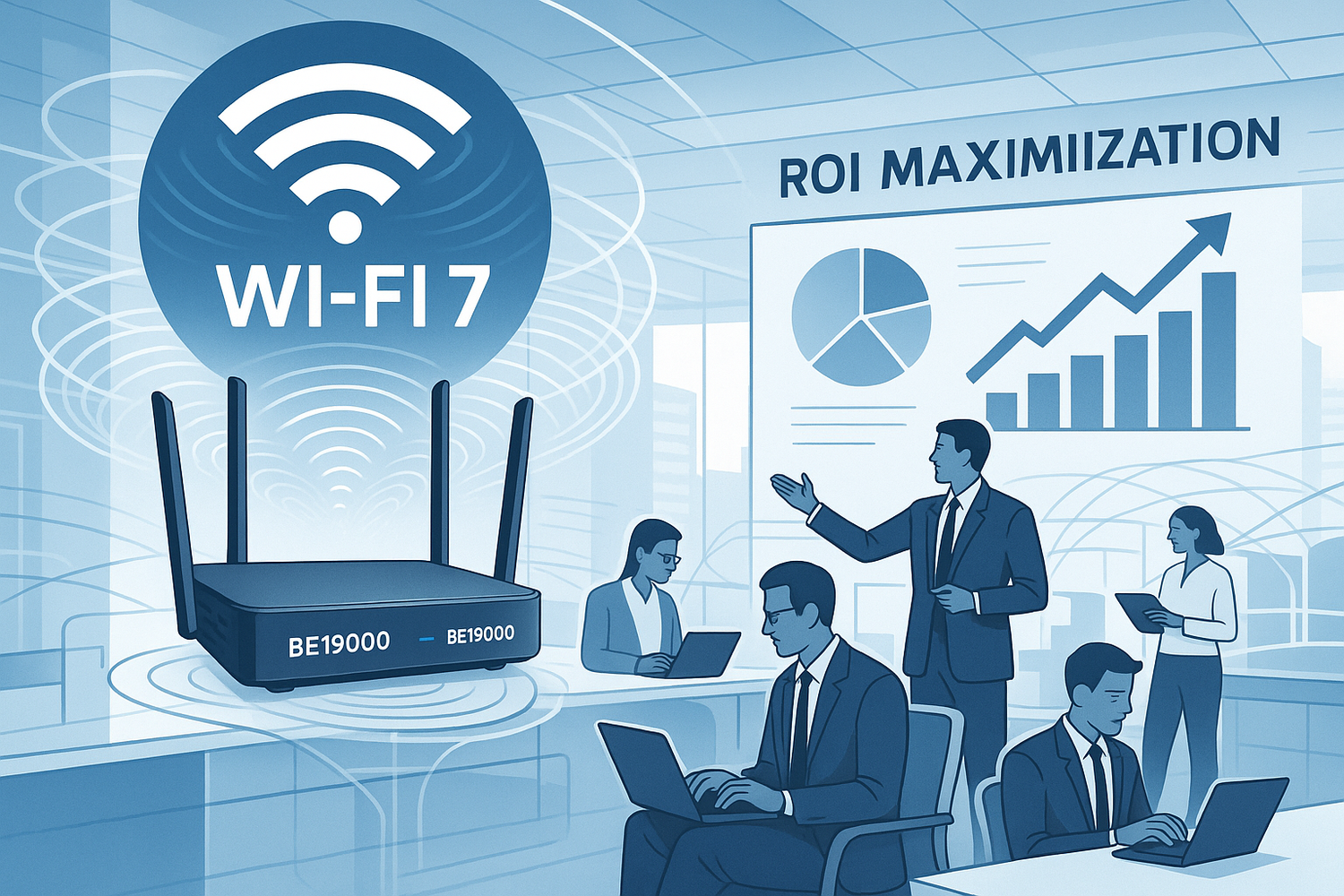 Maximizing ROI: Upgrading Enterprise Networks with BE19000 Wi-Fi 7