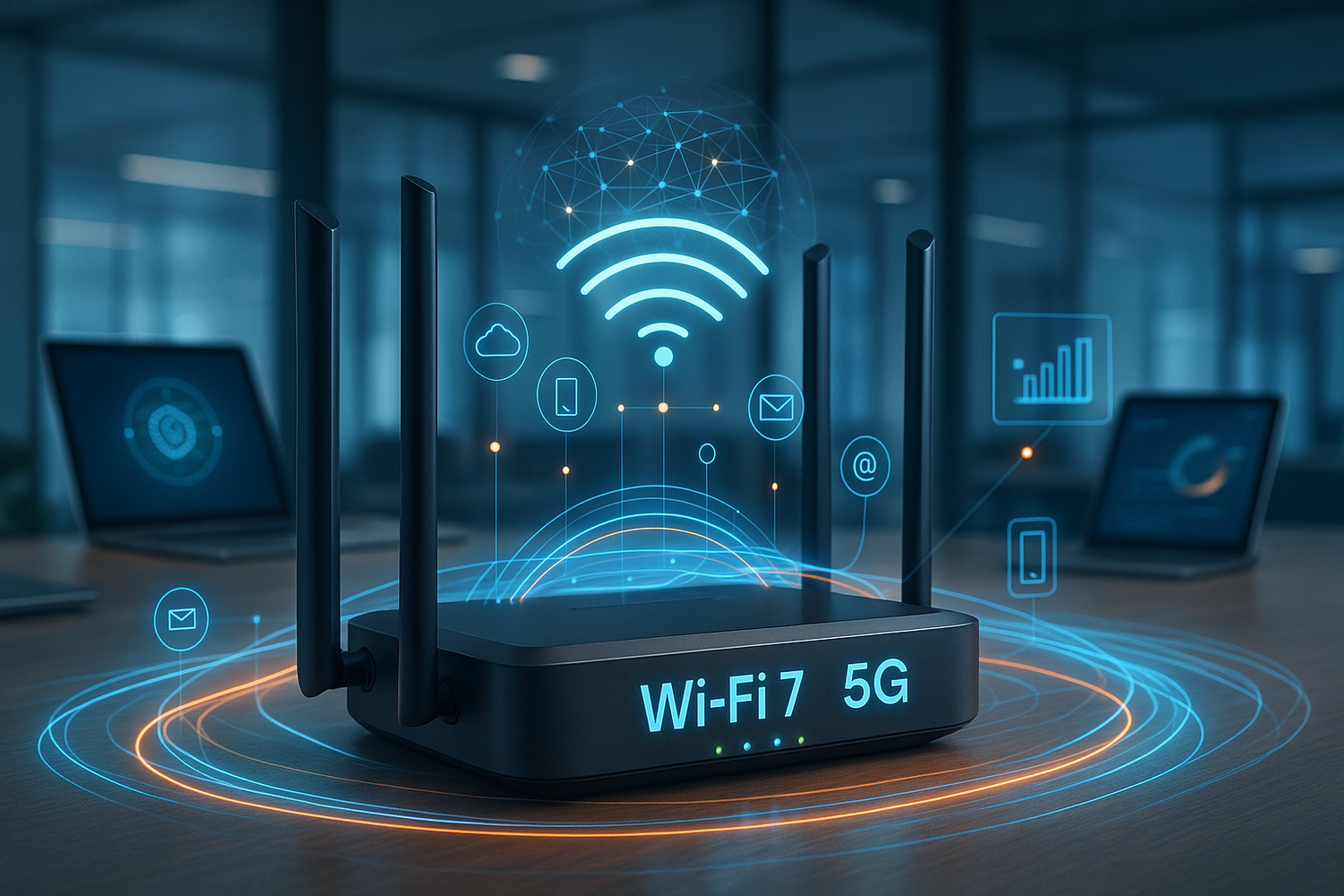 Optimize Your Business Network with a WiFi 7 5G Router: Boosting Efficiency and Future-Proofing Your Office Connectivity - ZBTWIFI