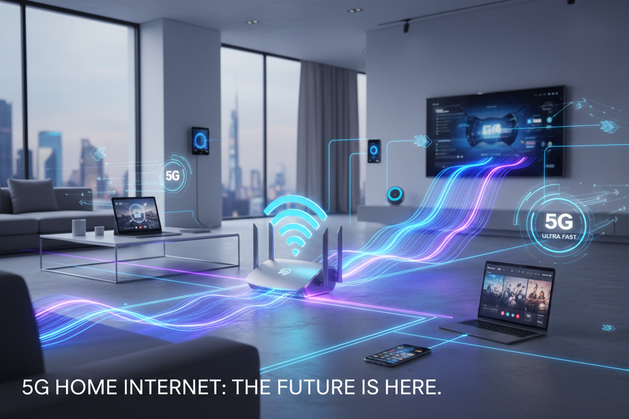 Revolutionize Your Home Internet with 5G WiFi