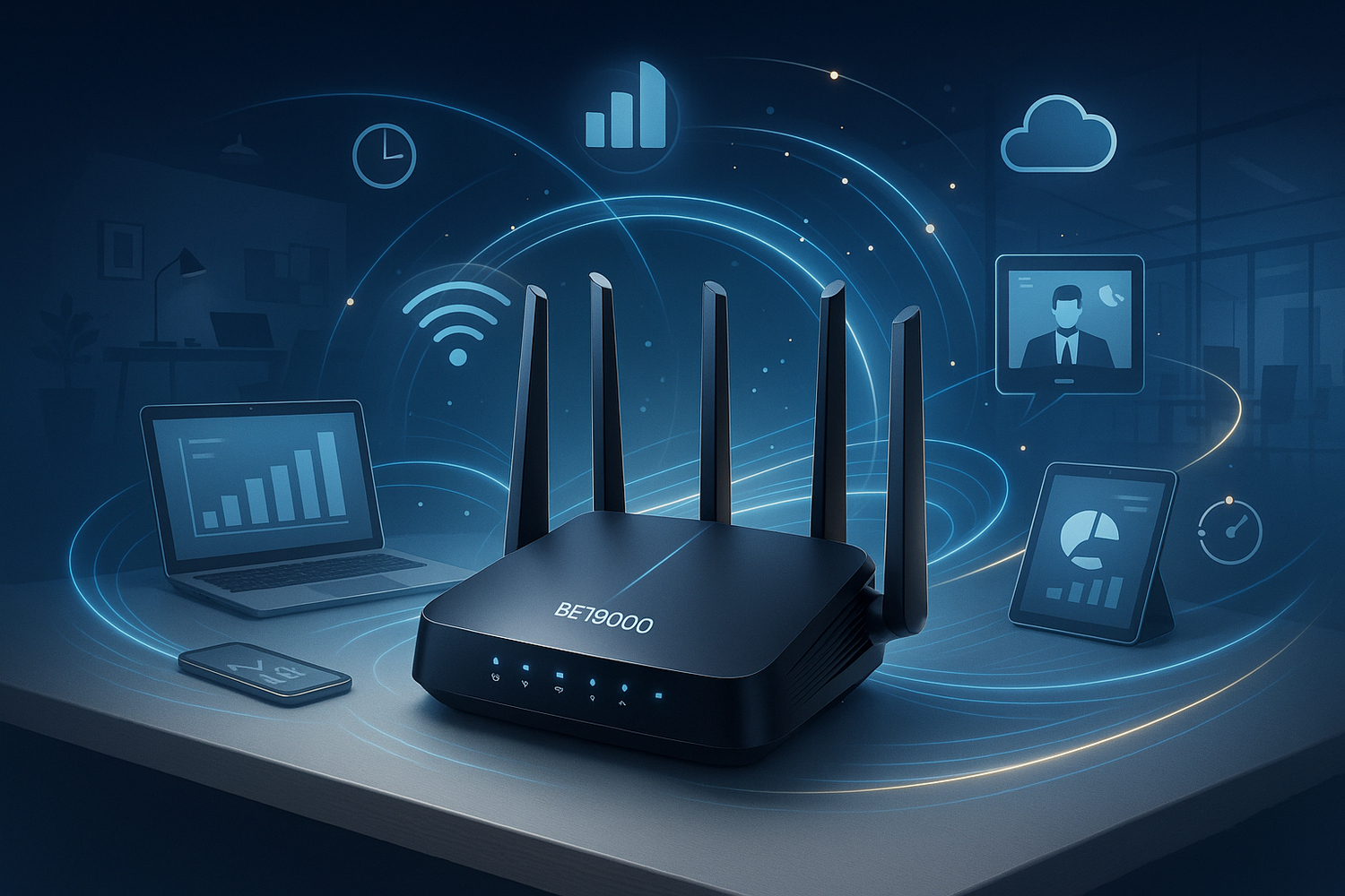 Seamless Hybrid Work Begins Here: Unlock Your Productivity with the BE19000 5G Router - ZBTWIFI