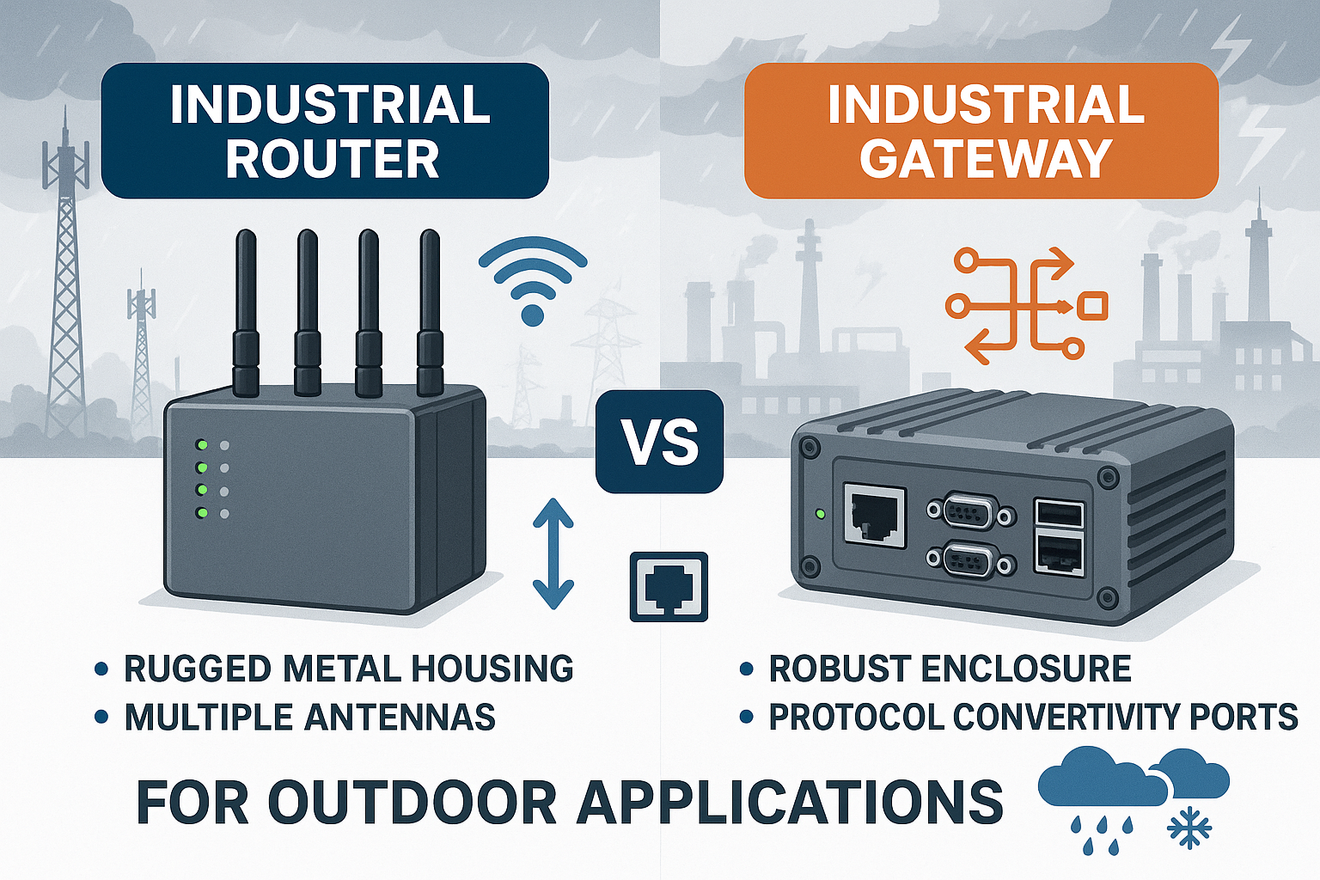 Should You Choose an Industrial Router or an Industrial Gateway for Ou ...