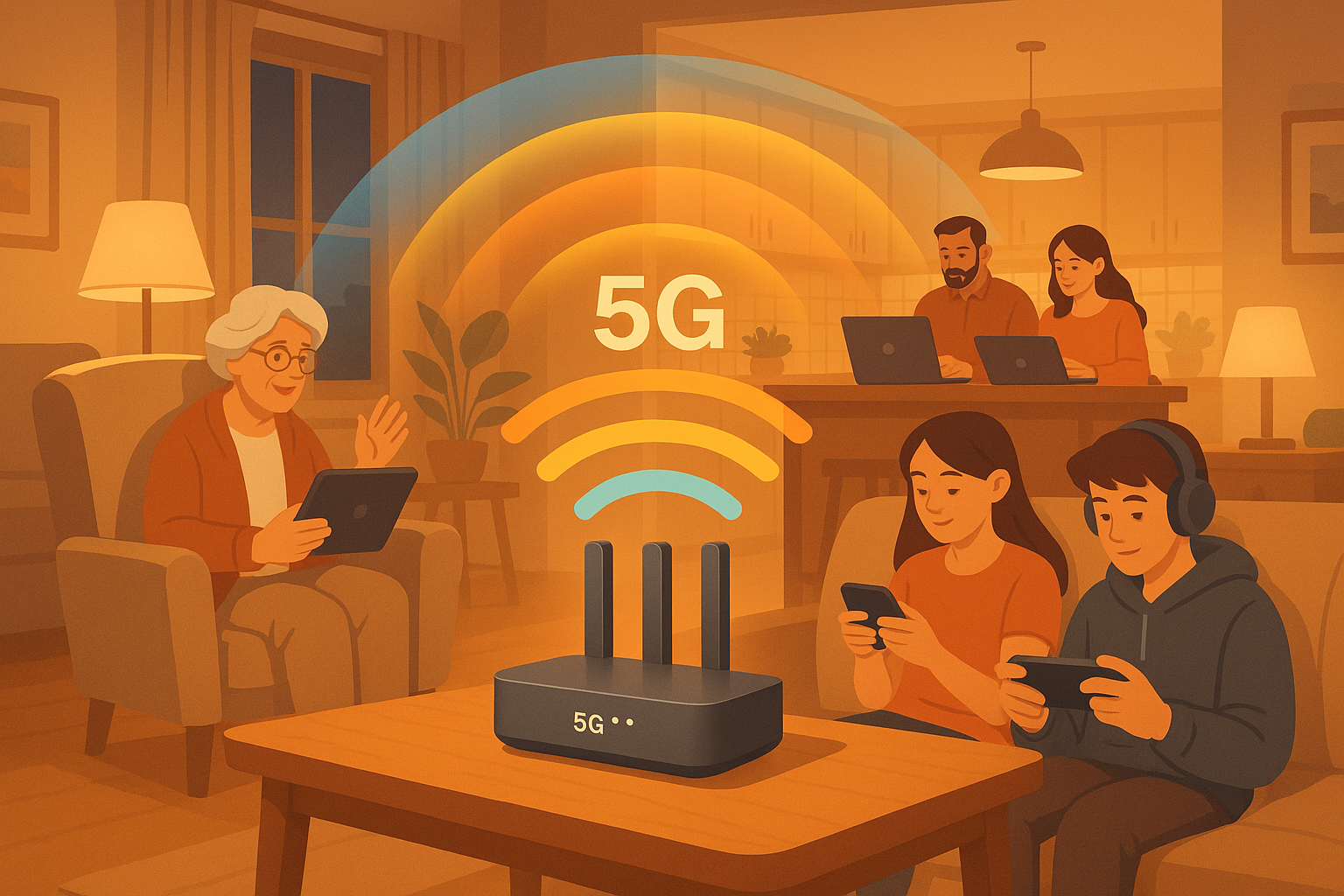 Simplifying Digital Life: How a Three Band 5G Router Brings Harmony to ...