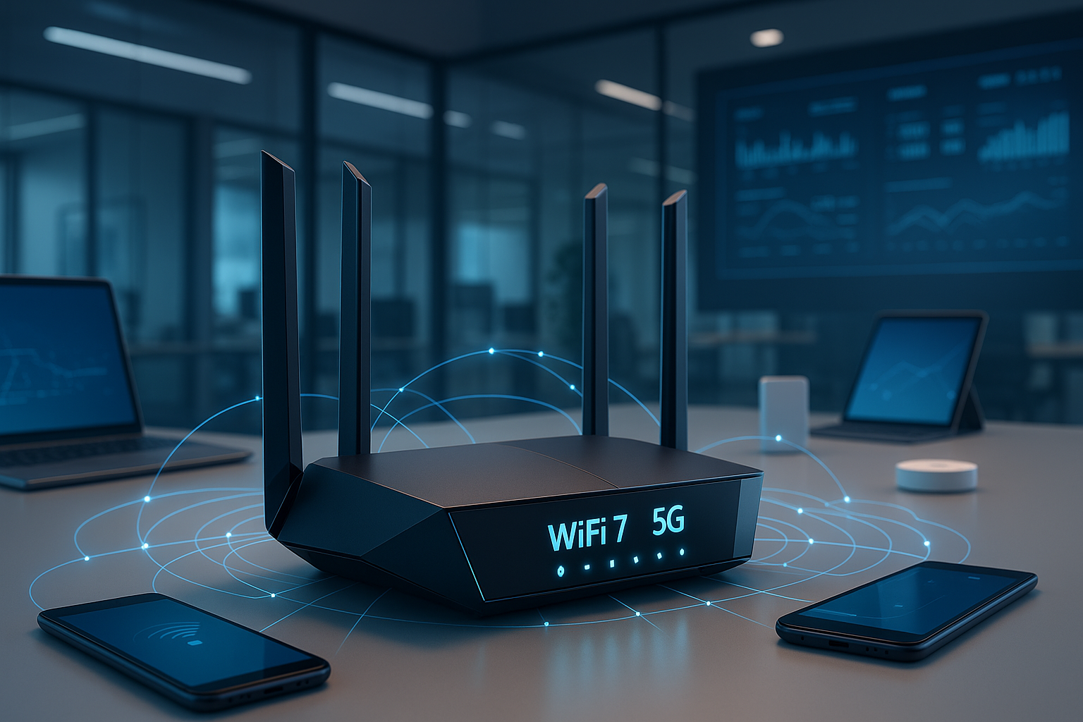 Streamline Your Business Network with a WiFi 7 5G Router: A Step Towar ...