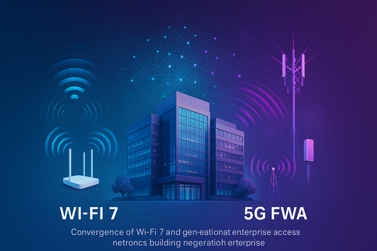 The Convergence of Wi-Fi 7 and 5G FWA — Building the Next-Generation Enterprise Access Network