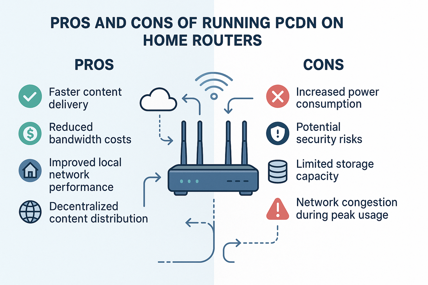 The Pros and Cons of Running PCDN on Home Routers - ZBTWIFI