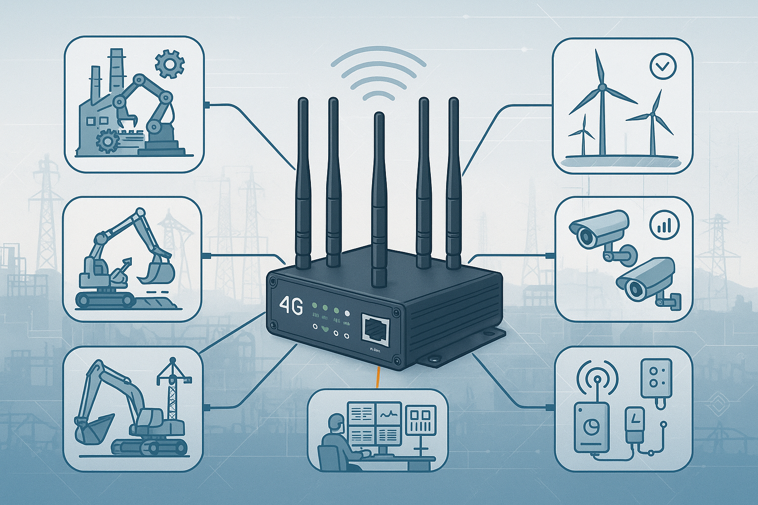 The Versatile Applications of 4G Industrial Routers: Tackling Network ...