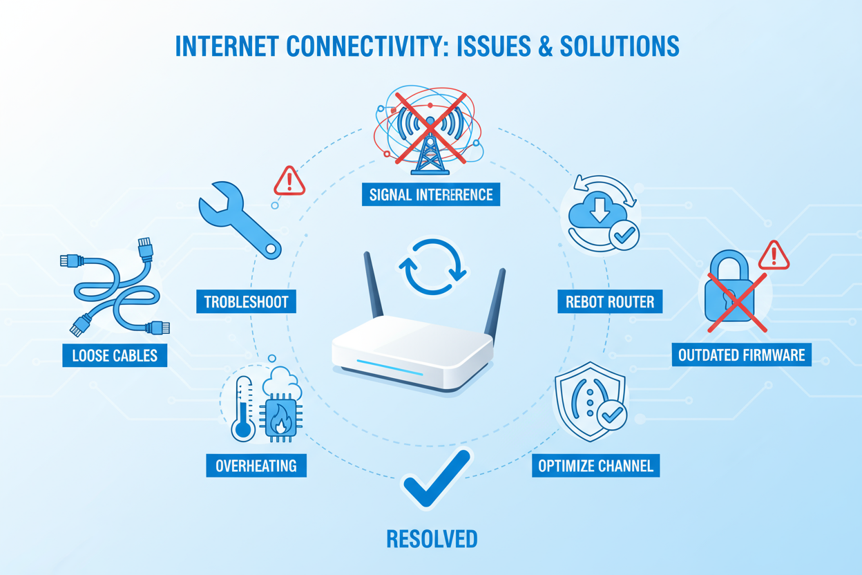 Top Causes of Internet Disconnects & Fixes