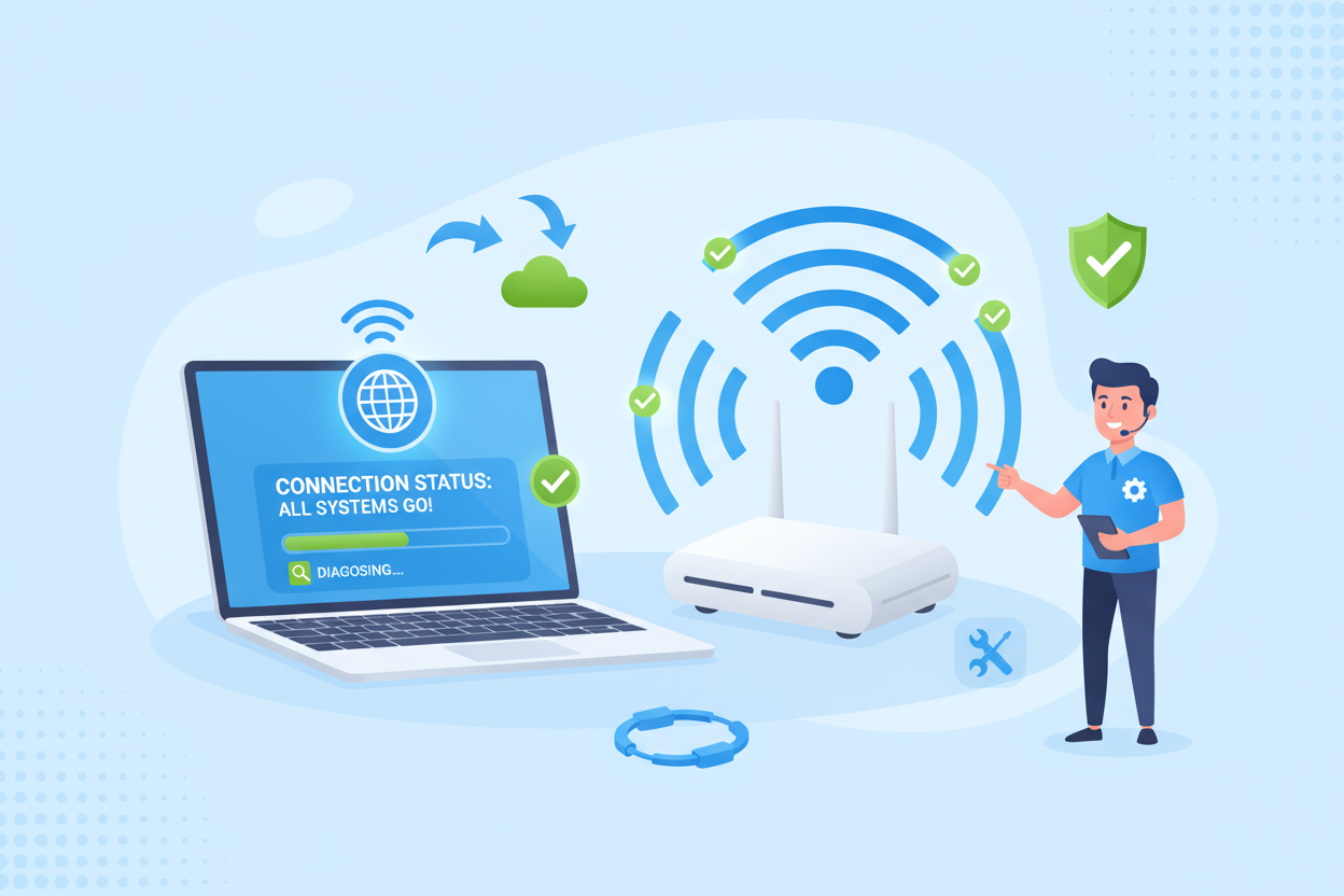 Troubleshoot Frequent Internet Disconnects Easily