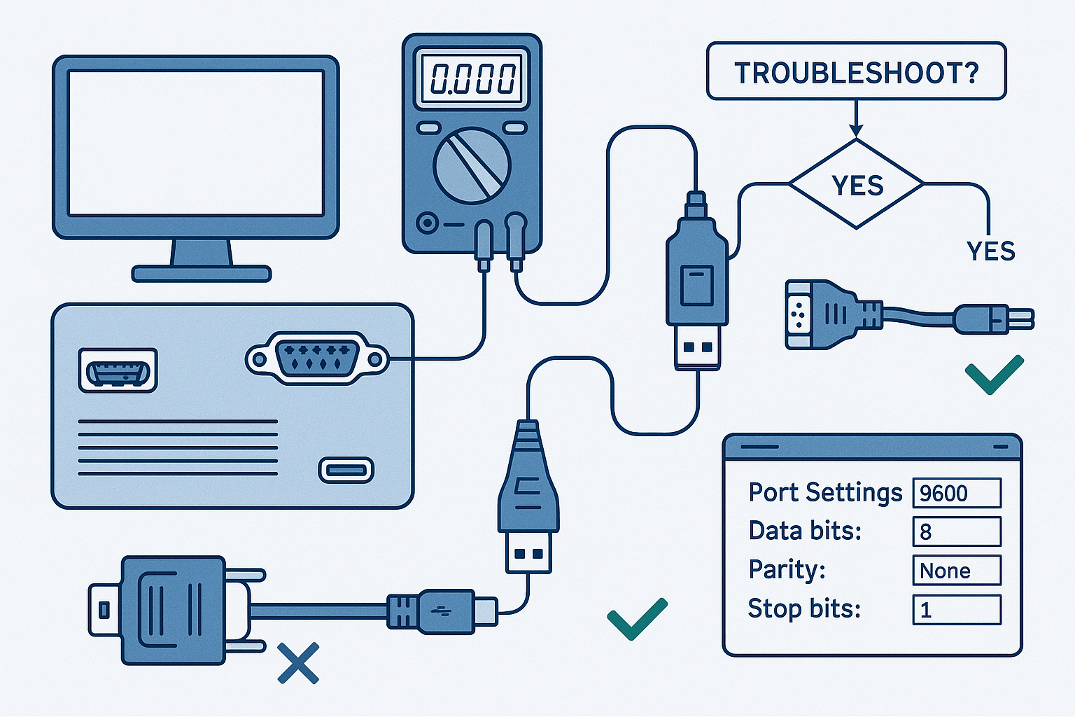 Troubleshooting Serial Port Connection Failures – ZBTWIFI