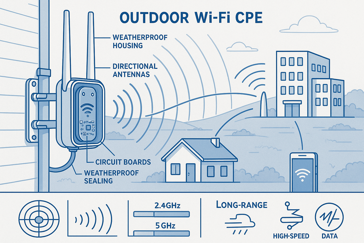Understanding Outdoor WiFi CPE Routers: A Complete Guide – ZBTWIFI