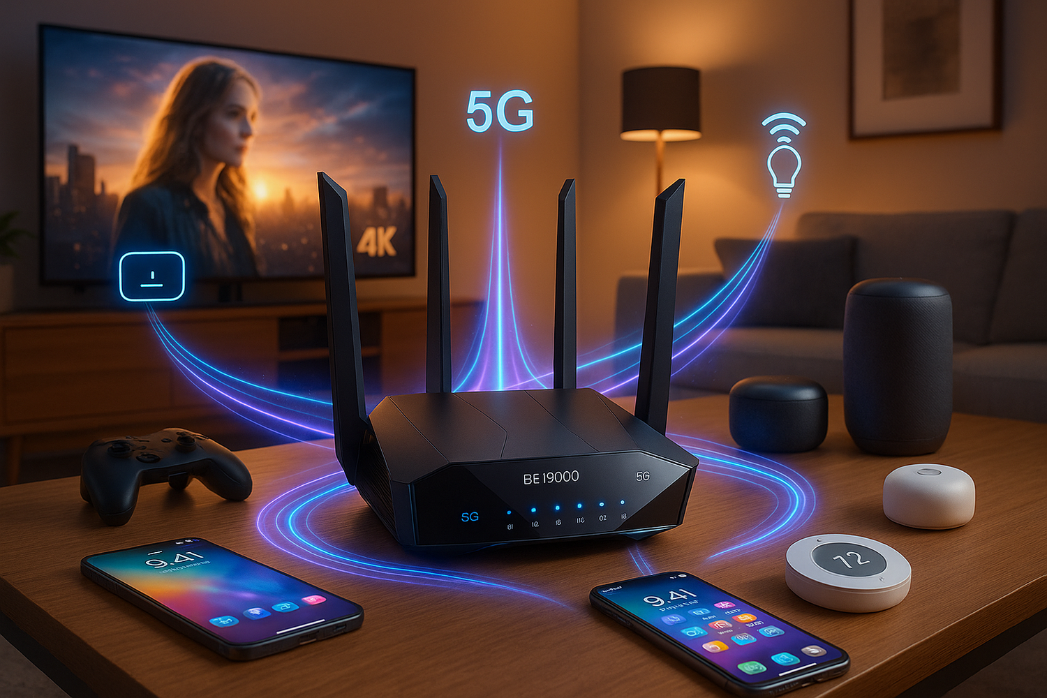 Unleash Your Entertainment: How the BE19000 5G Router Powers Seamless Streaming and Smart Living - ZBTWIFI