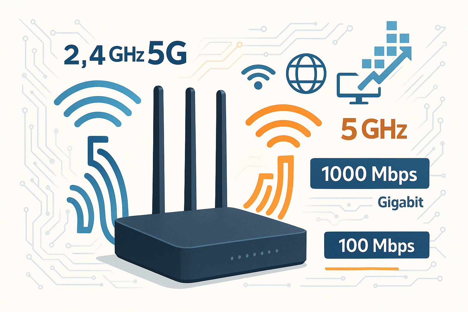 What is a Dual-Band 5G Router? How to Choose Between Gigabit and Hundr ...