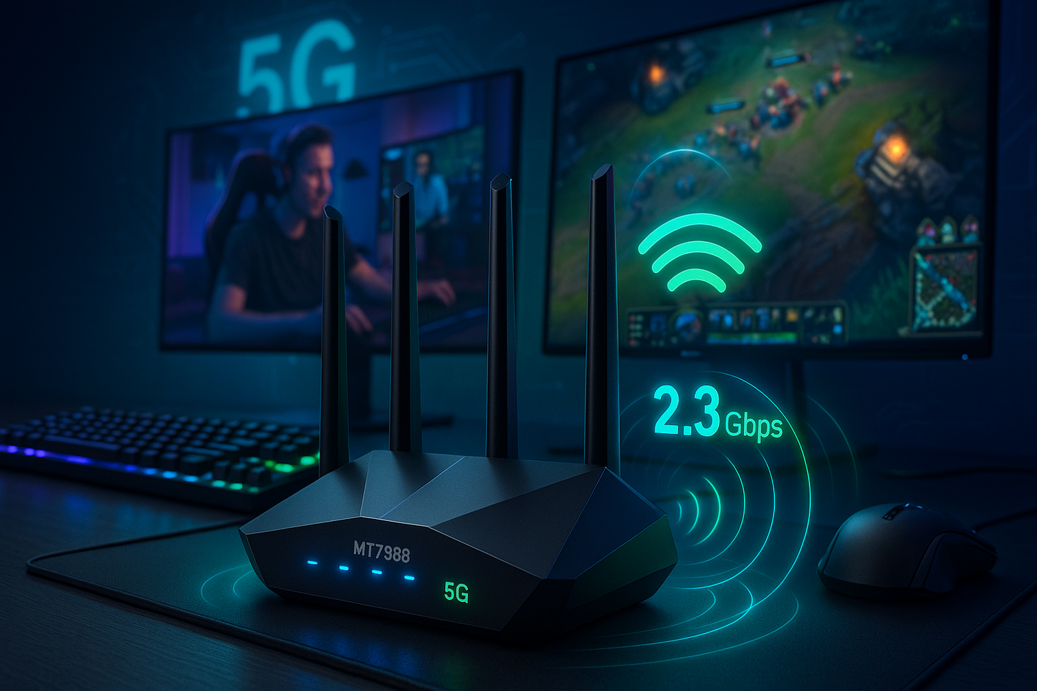 Why the MT7988 5G Router Is the Ultimate Upgrade for Streaming and Gaming - ZBTWIFI