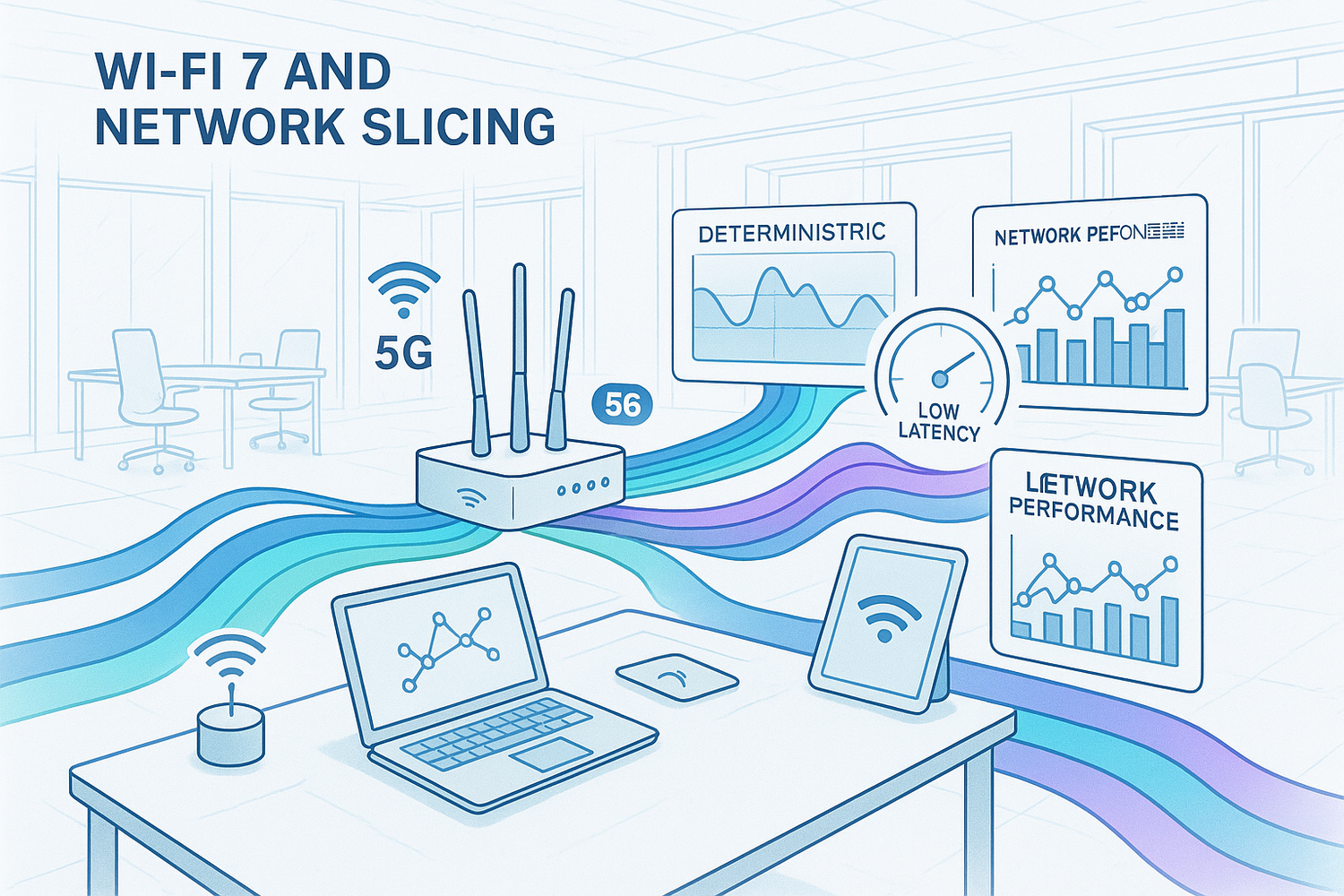 Wi-Fi 7 and Network Slicing — The Road to Deterministic Connectivity for Enterprises