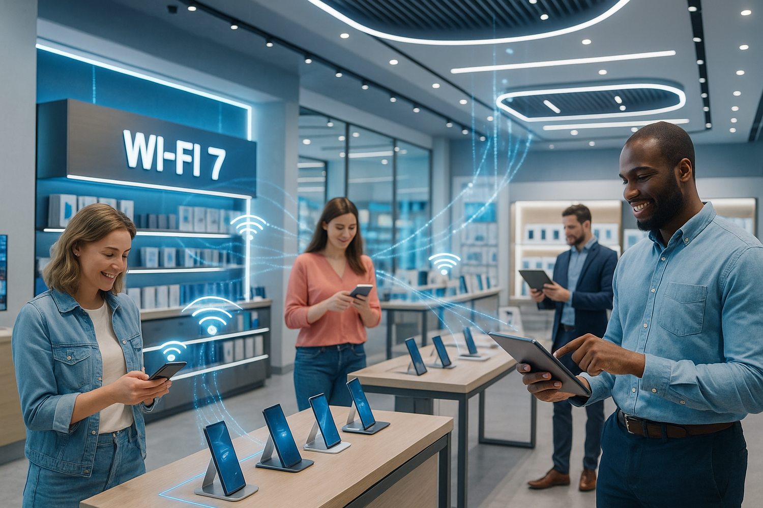 Wi-Fi 7 for Retail – Enhancing Customer Experience and Store Efficiency