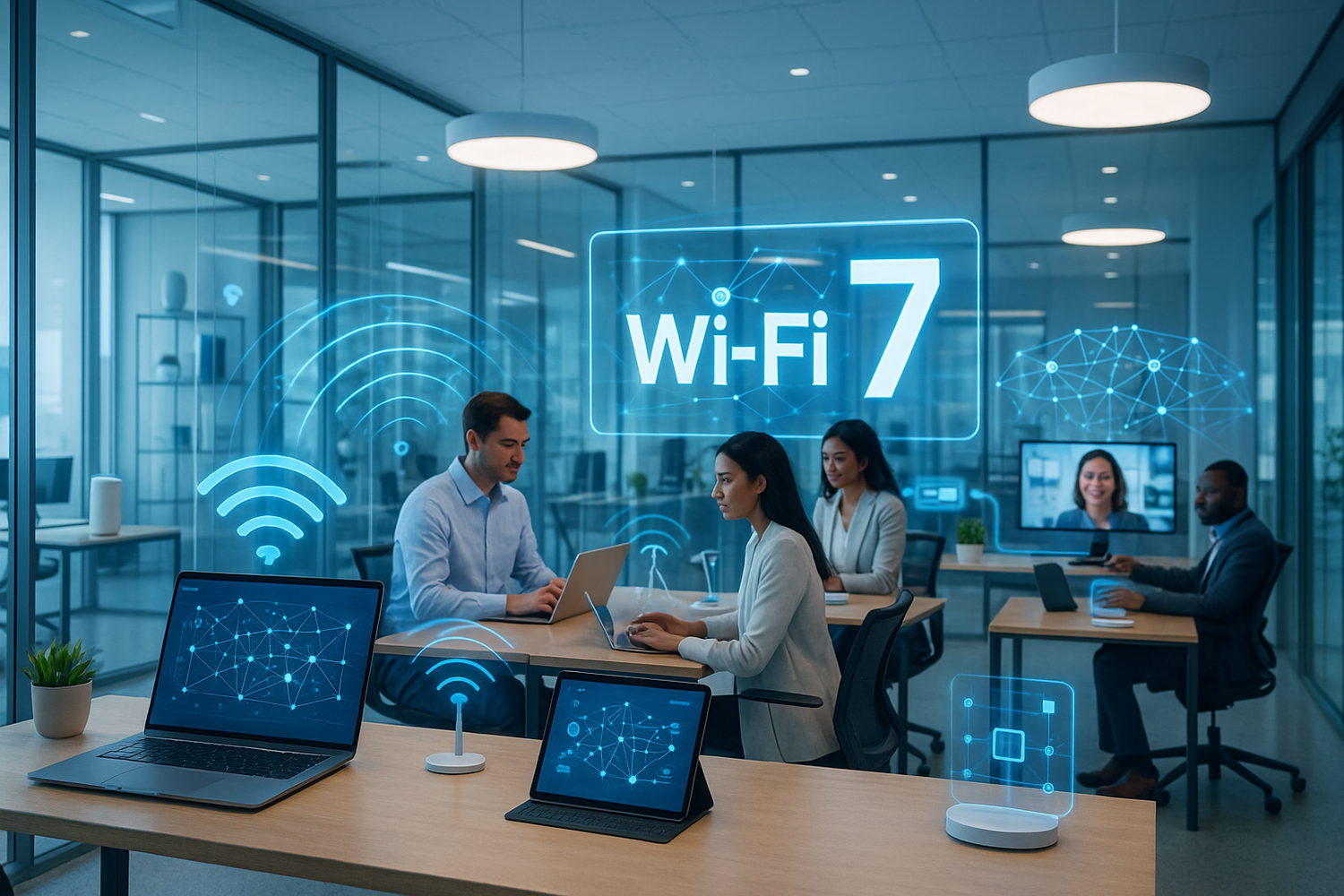 Wi-Fi 7 for Smart Offices – Optimizing Connectivity for the Future of Work