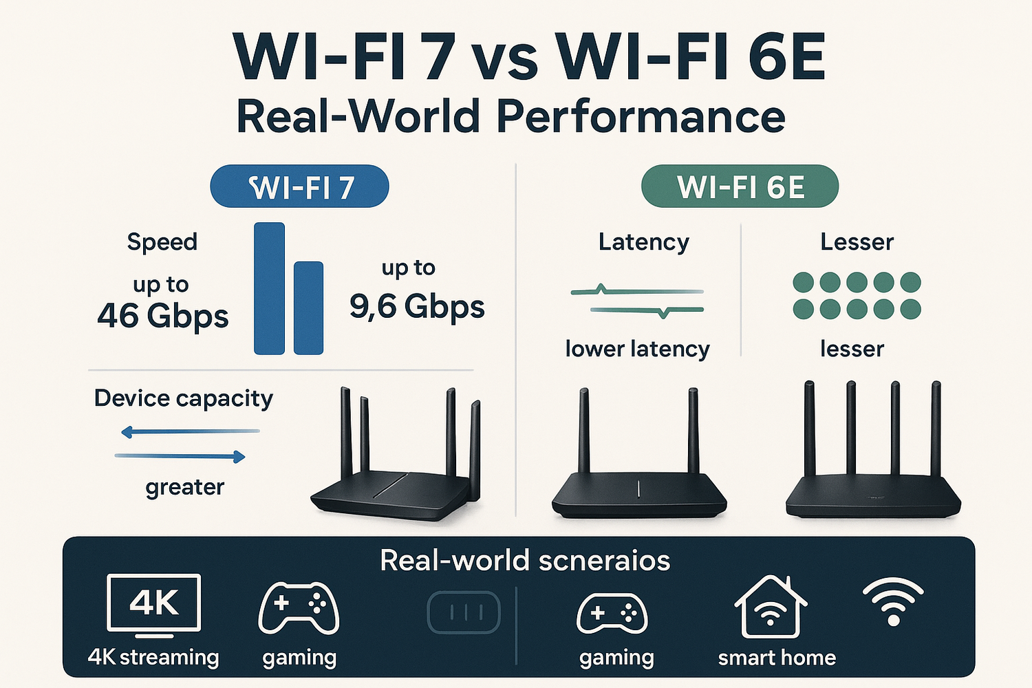 Wi-Fi 7 vs. Wi-Fi 6E: Real-World Performance Comparison
