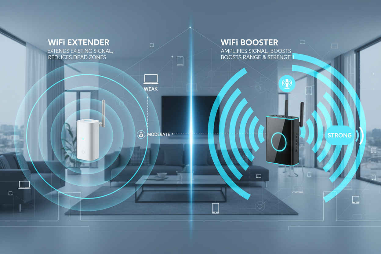 WiFi Extender vs Booster: Optimize Your Connection