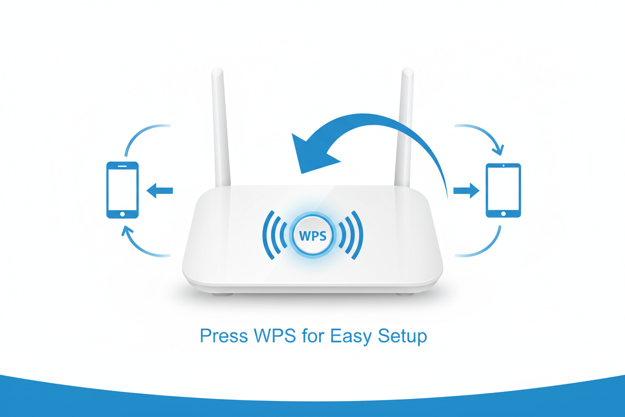 WPS Button: Easy Wi-Fi Connection Guide