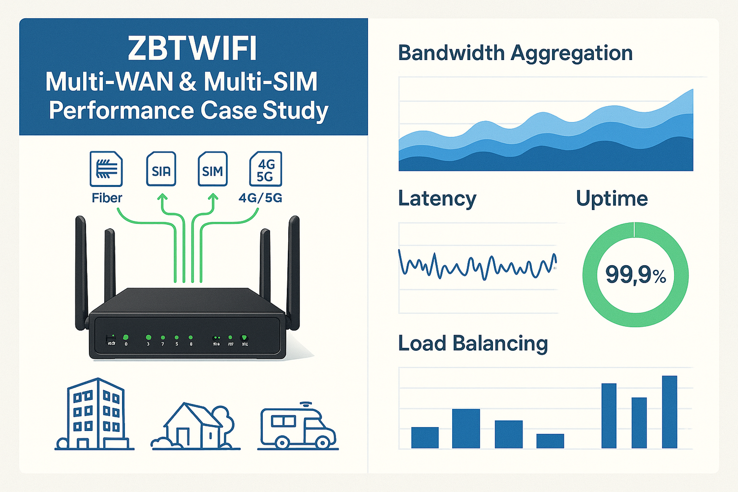 ZBTWIFI Multi-WAN & Multi-SIM Router: Real-World Performance & Visual Case Study