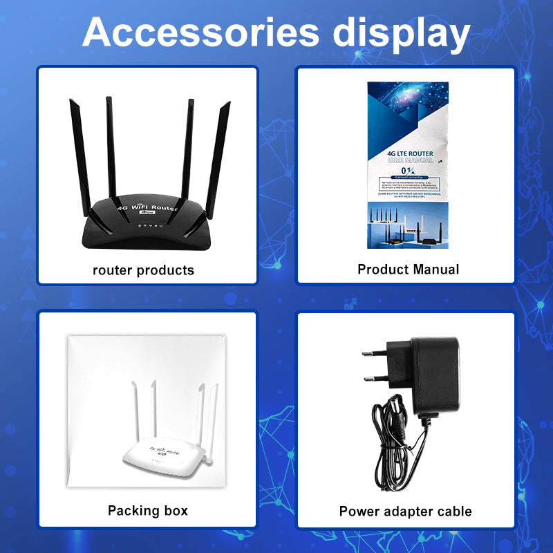 4G LTE WiFi 6 Router WE2008-C - High Speed Wireless – ZBTWIFI